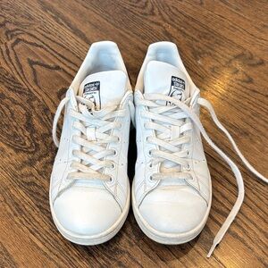 Adidas Stan Smith White Lace-Up Sneakers
